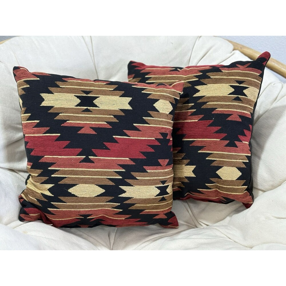 AZTEC Design Creative Home Furnishings USA Throw Pillows Set Of 2 Southwest
